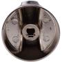 Earth Star 57MM OD Metal BBQ Stove Knob for 8mm Shaft Valve 304 Stainless Steel
