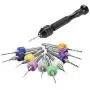 Ginode 10Pcs 0.3mm-1.2mm PCB Print Circuit Board Tip Spiral Flute Carbide Micro Drill Bits + 11 Pcs Twist Drill Bits Precision Pin Vise Mini Micro Hand Drill Bit Set Rotary Tools (21 Pieces) Ginode 10Pcs 0.3mm-1.2mm PCB Print Circuit Board Tip Spiral Flute Carbide Micro Drill Bits + 11 Pcs Twist Drill Bits Precision Pin Vise Mini Micro Hand Drill Bit Set Rotary Tools (21 Pieces)