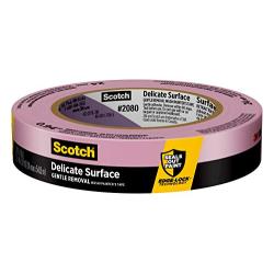 Scotch Delicate Surface Painters Tape, .94 inches x 60 yards, 2080, 1 Roll