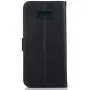 FLYEE Case Compatible with Samsung Galaxy S8 (5.1inch,Released in 2017),Wallet Case for Women and Girls with Card Holder,[Embossed Butterfly Flower] Leather Flip case Kickstand for Galaxy S8-Black