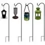 Urban Deco 36.5 Shepherds Hook Premium Metal Rust Resistant Pack of 4 Shepherd Hooks for Hanging Christmas Light Lantern, Bird Feeder, Solar Lights, Mason Jars, Wedding Flower Baskets, Plant Basket Urban Deco 36.5 Shepherds Hook Premium Metal Rust Resistant Pack of 4 Shepherd Hooks for Hanging Christmas Light Lantern, Bird Feeder, Solar Lights, Mason Jars, Wedding Flower Baskets, Plant Basket