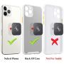 Wireless Charging Compatible Phone Metal Plate, eSamcore Phone Magnet Sticker for Magnetic Car Phone Mount Holder & Cradle & Stand for [Vent] [CD] [Windshield] [Dashboard] 1.7 X 1.7 Inch [2-Pack]