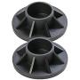 Intex 25021 18-24 Foot Metal Frame Pool Replacement 4 Piece Leg Cap Package