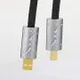 Viborg UC01 Hi-End Silver Plated OFC USB Audio Cable Audiophile USB Gold Plating A-B DAC Decoder Printer Data Cable(3.3FT/1M) Viborg UC01 Hi-End Silver Plated OFC USB Audio Cable Audiophile USB Gold Plating A-B DAC Decoder Printer Data Cable(3.3FT/1M)