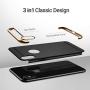 TORRAS Lock Series for iPhone X Case/for iPhone Xs Case 3-in-1 Luxury Anti-Scratch Hard Cover with Electroplated Frame Phone for iPhone Xs/X, Black