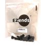 3/4 Inch Round Plastic Plug / 20 Pack/Black Tubing End Cap Plug/Used with 14-20 Gauge Tube Wall Thickness/Durable Chair Glide/Provides Protection on Flooring, by EZENDS.(20)…