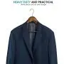 High-Grade Wooden Suit Hangers 20 Pack with Non Slip Pants Bar - Smooth Finish Solid Wood Coat Hanger with 360° Swivel Hook and Precisely Cut Notches for Camisole, Jacket, Pant, Dress Clothes Hangers High-Grade Wooden Suit Hangers 20 Pack with Non Slip Pants Bar - Smooth Finish Solid Wood Coat Hanger with 360° Swivel Hook and Precisely Cut Notches for Camisole, Jacket, Pant, Dress Clothes Hangers