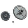 Binory Upgrade Metal Reduction Gear + Motor Gear Part for WLtoys 144001 1/14 4WD RC Car