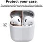 elago Upgraded AirPods Dust Guard (Rose Gold, 1 Set) – Dust-Proof Film, Luxurious Looking, Must Watch Easy Installation Video, Protect AirPods from Metal Shavings [US Patent Registered]