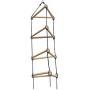 Swing-N-Slide NE 3023 Triangle Rope Ladder Swing Set Climbing Attachment with Ground Anchors, Brown Swing-N-Slide NE 3023 Triangle Rope Ladder Swing Set Climbing Attachment with Ground Anchors, Brown