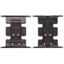 Drfeify RC Gearbox Bottom Plate, Metal Gearbox Bottom Plate Available for AXIAL SCX10 / TFL Carframe RC Accessories