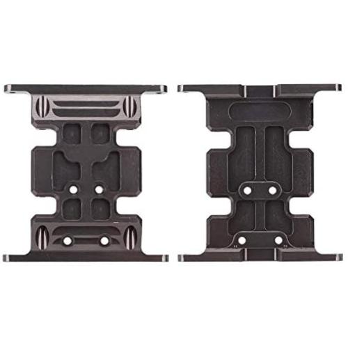 Drfeify RC Gearbox Bottom Plate, Metal Gearbox Bottom Plate Available for AXIAL SCX10 / TFL Carframe RC Accessories