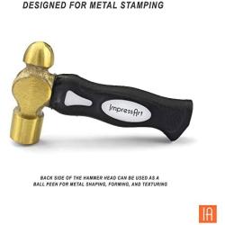 ImpressArt 1 Pound Metal Stamping Hammer