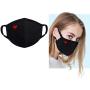Fashion Cotton Face Protection Unisex Washable Reusable with Cute Heart Pattern