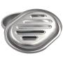 Stainless Steel Soap Dish Durable for Many Years, Brushed Metal Soap Holder with Draining Tray for Bathroom Shower, Bathtub, Kitchen Sink (2-pack)