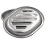 Stainless Steel Soap Dish Durable for Many Years, Brushed Metal Soap Holder with Draining Tray for Bathroom Shower, Bathtub, Kitchen Sink (2-pack)