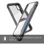 Raptic Shield, Compatible with Apple iPhone Xs Max (Formerly Defense Shield) Military Grade Drop Tested, Anodized Aluminum, TPU, Polycarbonate Protective Case for Apple iPhone Xs Max, Iridescent