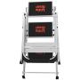 Little Giant Ladders, Safety Step, 3-Step, 3 foot, Step Stool, Aluminum, Type 1A, 300 lbs weight rating, (10310BA)