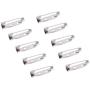 144 Pieces Silver Tone Brooch Pin Backs Safety Pin Jewelry Crafts- 3/4''