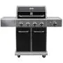 Kenmore PG-40409S0LB-AM 4 Outdoor Patio Gas BBQ Grill with Side Burner, Black Kenmore PG-40409S0LB-AM 4 Outdoor Patio Gas BBQ Grill with Side Burner, Black