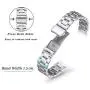STIROLL Thin Replacement Band Compatible for Apple Watch 38mm 40mm 42mm 44mm, Stainless Steel Metal Wristband Women Men for iWatch SE Series 6/5/4/3/2/1 (Silver, 38mm/40mm) STIROLL Thin Replacement Band Compatible for Apple Watch 38mm 40mm 42mm 44mm, Stainless Steel Metal Wristband Women Men for iWatch SE Series 6/5/4/3/2/1 (Silver, 38mm/40mm)