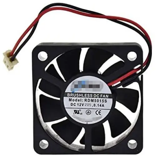 for XFAN RDM5015S 12V 0.14A 505015MM 2pin for Samsung DVD Player Cooling Fan Processor Cooler Heatsink Fan for Computer