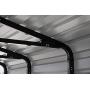 Arrow 20 x 20 29-Gauge Metal Carport with Steel Roof Panels, 20 x 20, Charcoal