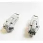 YKK Zipper Pull Tab Sliders Boat Canvas #10 Vislon Double Metal Pull Tab Zipper Sliders, 2 Piece, Gray YKK Zipper Pull Tab Sliders Boat Canvas #10 Vislon Double Metal Pull Tab Zipper Sliders, 2 Piece, Gray