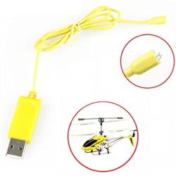 YJYdada RC Helicopter Syma S107 S105 USB Mini Charger Charging Cable Parts Yellow