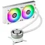Lian Li Galahad AIO240 RGB White- Dual 120mm Addressable RGB Fans AIO CPU Liquid Cooler - GA240A