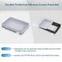 Sovol 3D Printer Resin Vat 2 Pack Anodized Aluminium with FEP Film and Steel Ring Preinstalled, Durable Metal Frame Resin Tank with Double Silicone Covers for ELEGOO Mars ANYCUBIC Photon 3D Printer