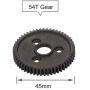 JVSISM Hardened Steel Metal Spur Gear 54T 32P 3956 for RC 1/10 Slash 4X4 Stampede VXL Rustler E-Revo T-Maxx