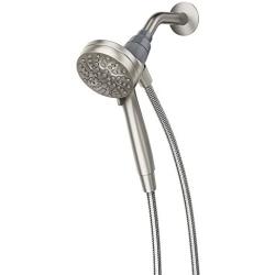 Moen 26100SRN Engage Magnetix 3.5-Inch Six-Function Handheld Showerhead with Magnetic Docking System, Brushed Nickel