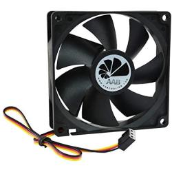 AAB Cooling Fan 9 - Economy Series 92mm Case Fan, Computer Fan, 9cm Fan, Quiet Fan, PC Fan, CPU Cooler, 12V, Airflow Fan