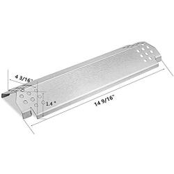 Grill Replacement Parts for Nexgrill 5 Burner 720-0888, 720-0888N, Home Depot Nexgrill 720-0830H, Stainless Steel Grill Heat Plates Shield Tent, Burner Cover, Flame Tamer, Flavor Bar, 5 Pack