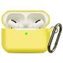 Airpods Pro Case Cover,Doboli Silicone Protective Skin Case for Airpod Pro Lemon Yellow