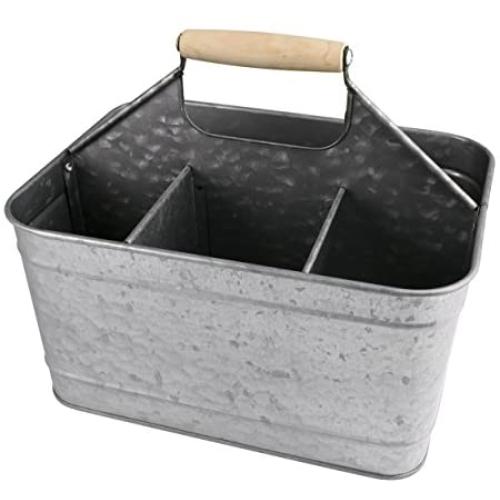 Artland Masonware Carry-All Serveware, Galvanized Metal