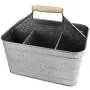 Artland Masonware Carry-All Serveware, Galvanized Metal Artland Masonware Carry-All Serveware, Galvanized Metal
