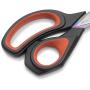 LIVINGO Premium Tailor Scissors Heavy Duty Multi-Purpose Titanium Coating Forged Stainless Steel Sewing Fabric Leather Dressmaking Softgrip Shears Professional Crafting (9.5 INCH)