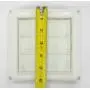 Deflecto Supurr-Vent Louvered Outdoor Dryer Vent Cover, White, 4'' Hood -#1