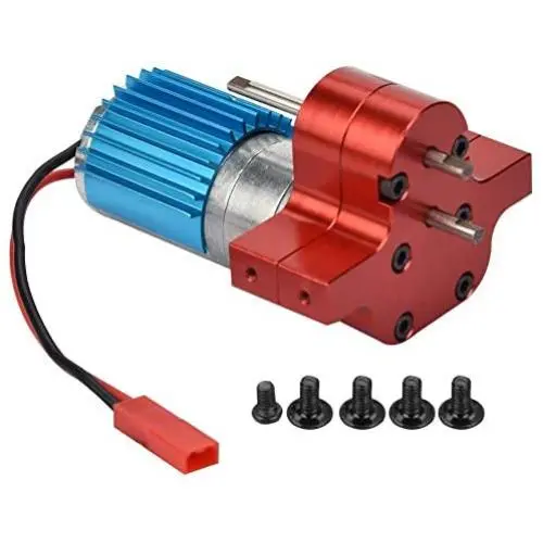 AKDSteel Heng-Long W-PL B-1 B-14 B-24 B24 C14 C-14 1/16 Military Truck RC Car Upgrade Motor + Gearbox + Metal Drive Red for Toys Gift AKDSteel Heng-Long W-PL B-1 B-14 B-24 B24 C14 C-14 1/16 Military Truck RC Car Upgrade Motor + Gearbox + Metal Drive Red for Toys Gift