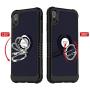 ICONFLANG Compatible Phone Case for iPhone Xs Max 6.5'' with Ring Kickstand 360 Degree Rotating Drop Airbag Protection Shock Absorption Case[Compatible Magnetic Car Mount case] (Blue)