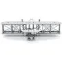 Fascinations Metal Earth Wright Brothers Airplane 3D Metal Model Kit