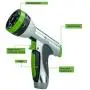 YESTAR Metal Garden Hose Spray Nozzle Classic Heavy Duty Front Trigger Water Sprayer with 7 Adjustable Patterns High Pressure Water Nozzle for Watering Plants, Car Washer and Showering Pets YESTAR Metal Garden Hose Spray Nozzle Classic Heavy Duty Front Trigger Water Sprayer with 7 Adjustable Patterns High Pressure Water Nozzle for Watering Plants, Car Washer and Showering Pets