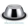 TORCHSTAR 6 Inch Recessed Can Light Trim, Aluminum Reflector Metal Step Baffle Trim, for PAR30, PAR38, BR30, BR40 Light Bulb & 6’’ Recessed Light Can, Fit Halo/Juno Remodel Recessed Housing, Pack of 6