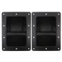 Seismic Audio - Pack of Two (2) Black Metal Recessed PA/DJ Speaker Bar Handles