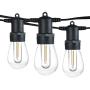 Banord 51FT Outdoor Shatterproof LED String Lights, Waterproof 17 Hanging Sockets with 18 x Dimmable LED Bulb Garden Light String, Waterproof Vintage Patio Lights for Wedding Party Banord 51FT Outdoor Shatterproof LED String Lights, Waterproof 17 Hanging Sockets with 18 x Dimmable LED Bulb Garden Light String, Waterproof Vintage Patio Lights for Wedding Party