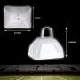 Metal Cowbells with Handles 3 inch Novelty Noise Maker - 12 Pack (White)