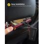 Headrest Tablet Holder, Car Tablet Mount - Lamicall Headrest Stand Cradle Compatible with Devices Such as iPad Pro Air Mini, Galaxy Tabs, Other 4.7 -12.9'' Cell Phones and Tablets - Red