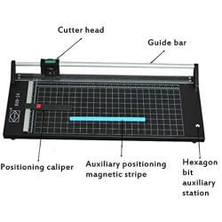 Paper Cutter 36-Inch Manual Precision Rotary Paper Trimmer for Cutting Photo Paper, Film, Art Card Stock, Label (36 Inches)